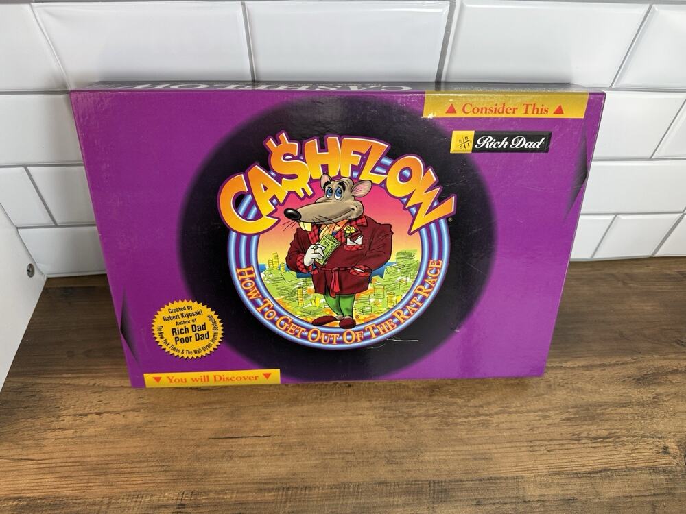 Cashflow Investing 101 Board Game Rich Dad 1996-2002 99% Complete